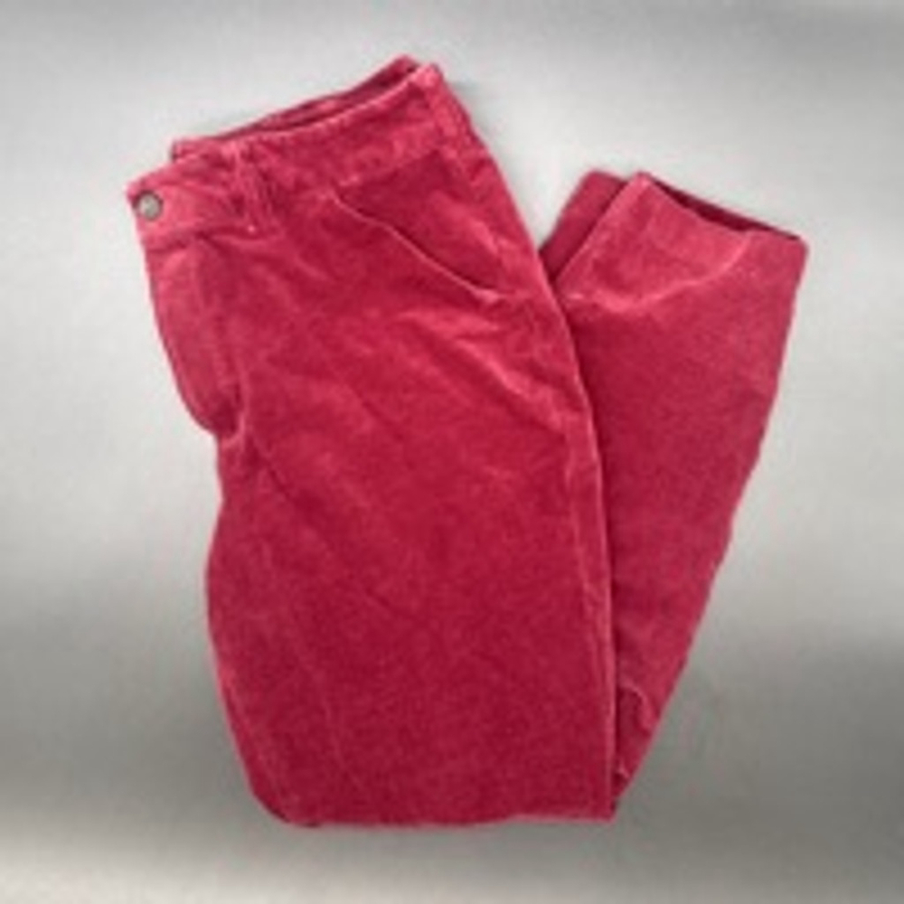 Women's DULUTH Trading Wine Corduroy Pants Size 12R
